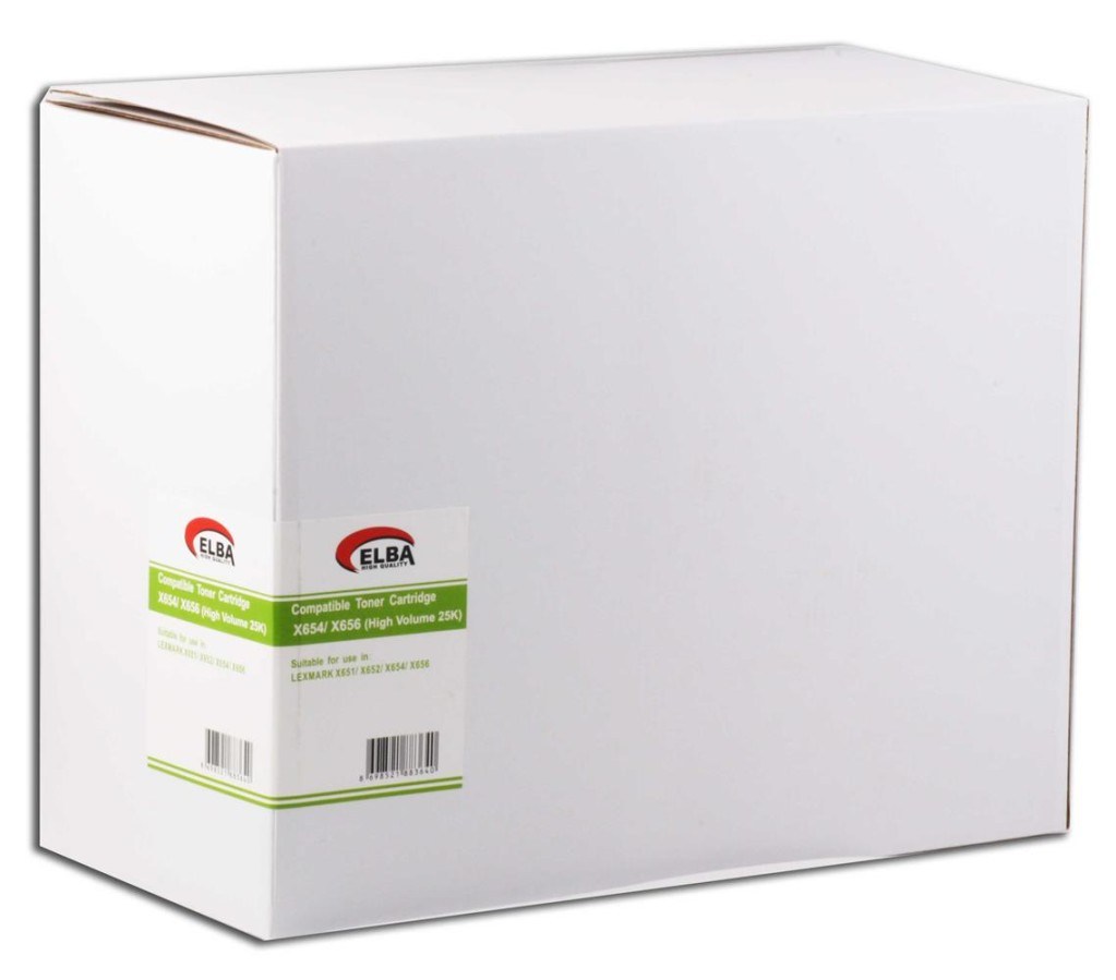 ELBAELBA LEXMARK X651-652-654-656  YÜK.KAP. TONER8698521883640