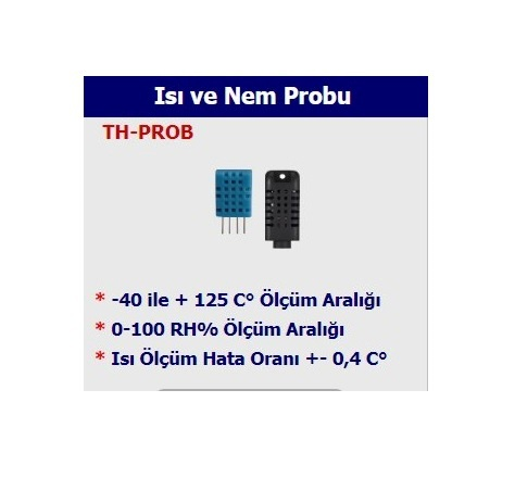 ElectrosecElectrosec TH-PROB Isı ve Nem ProbuTH-PROB