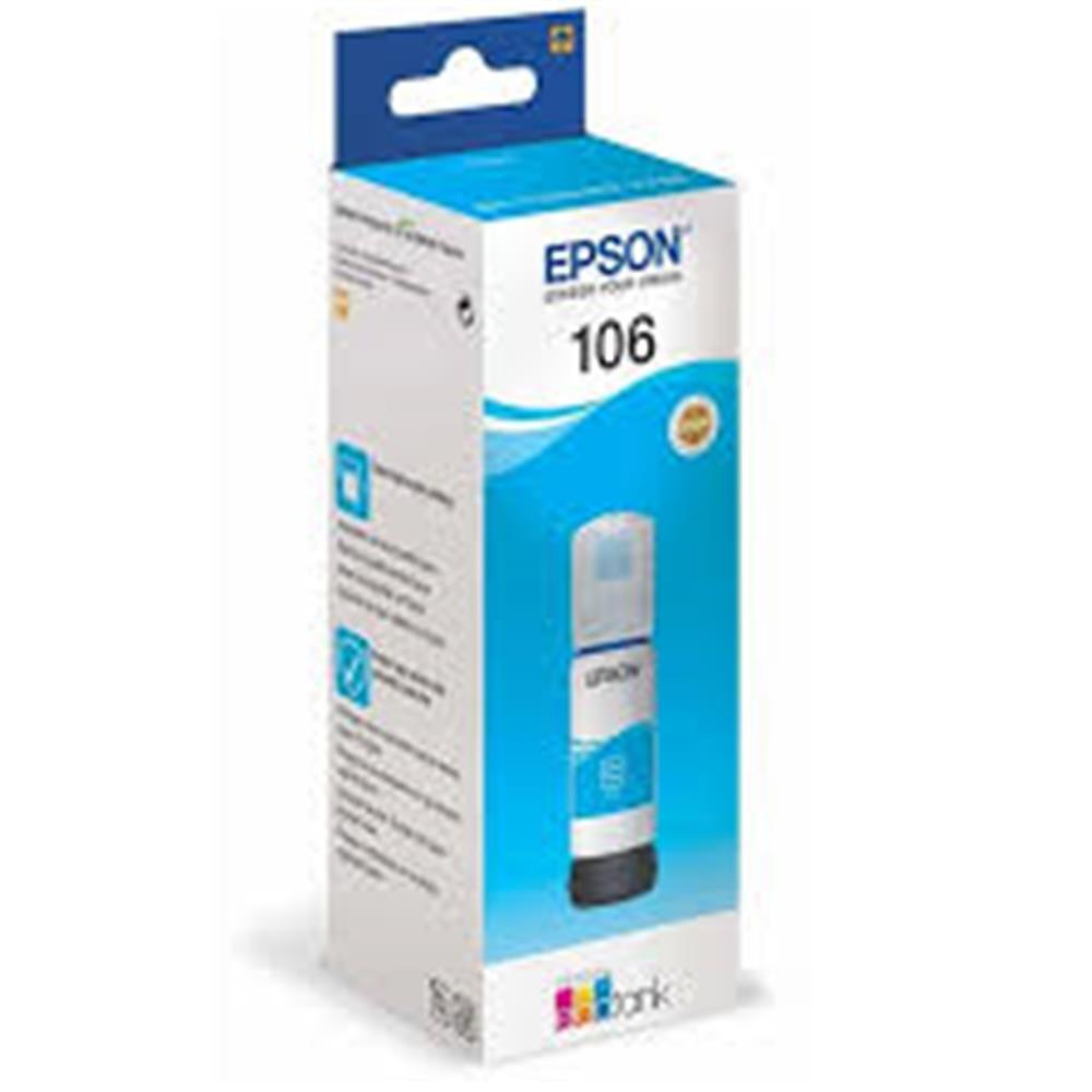 EpsonEpson 106 Cyan Mavi Şişe Mürekkep T00R240 L7160-71808715946643311