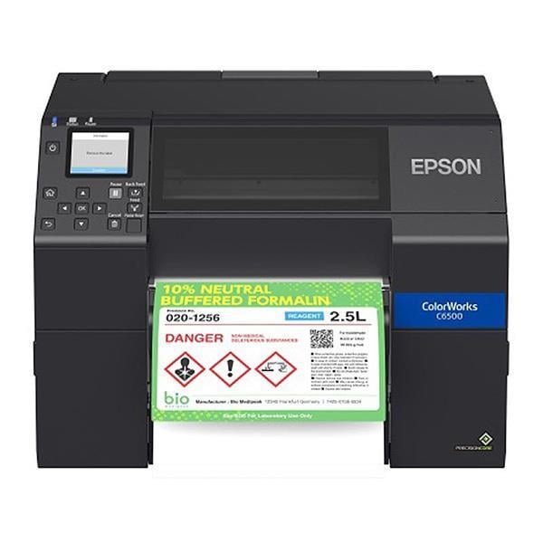 EpsonEpson Colorworks CW-C6500AE Mürekkep Püskürtmeli Renkli Etiket YazıcıCW-C6500Ae 