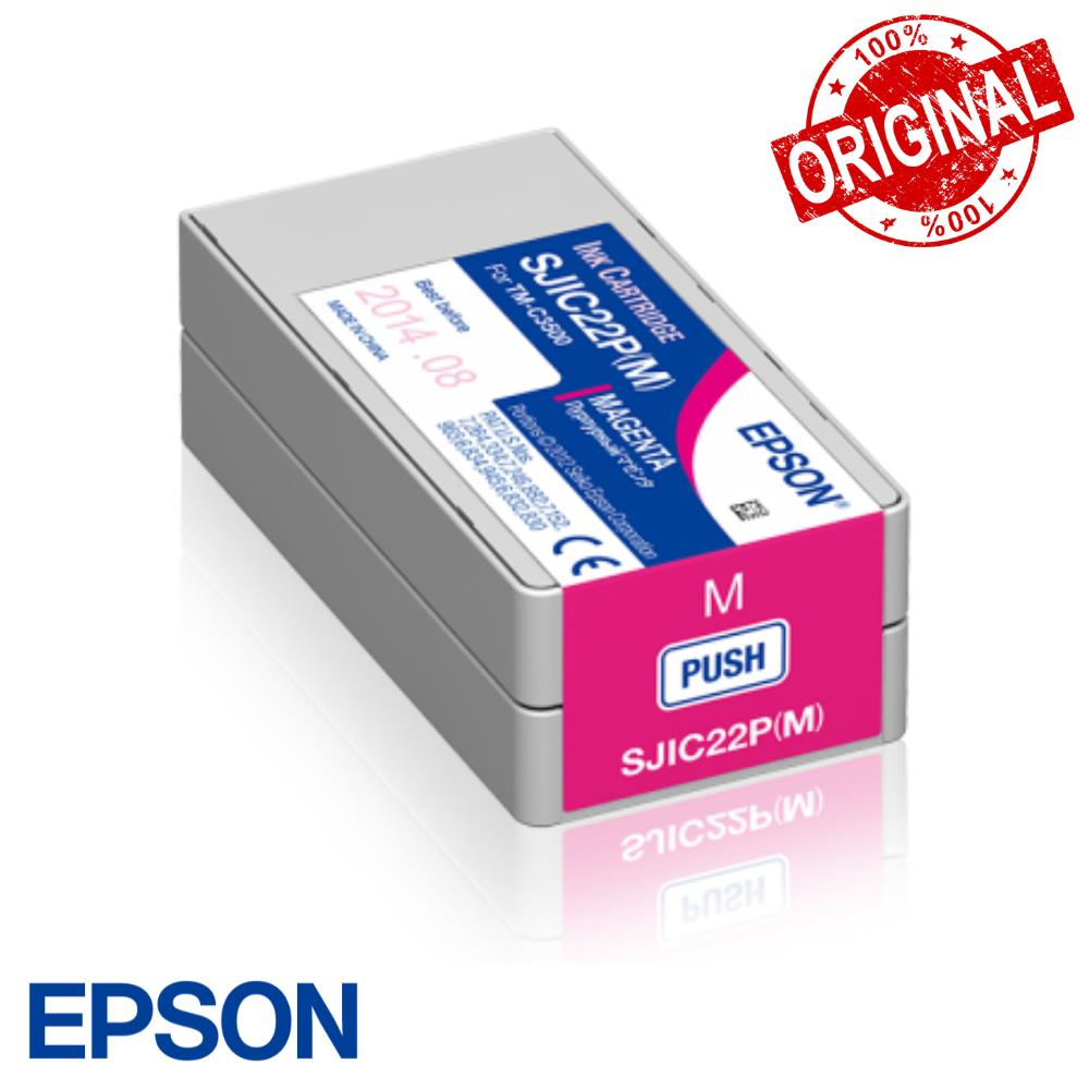 EpsonEpson Colorworks TM-C3500 Kartuş -Magenta(SJIC22P - M) C33S020603 ME-(SJIC22P-M)