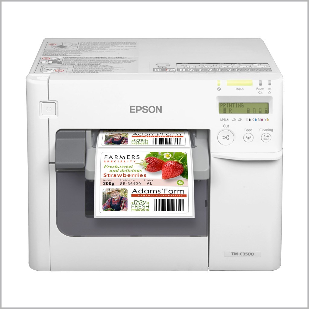 EpsonEpson ColorWorks TM-C3500 Mürekkep Püskürtmeli Renkli Etiket YazıcıTM-C3500