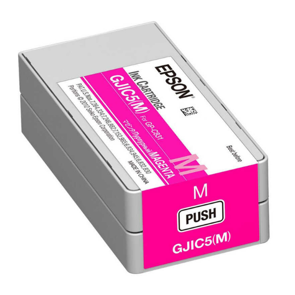 EpsonEpson GJIC5(M) Mürekkep Kartuşu for ColorWorks C831 (Magenta)GJIC5M