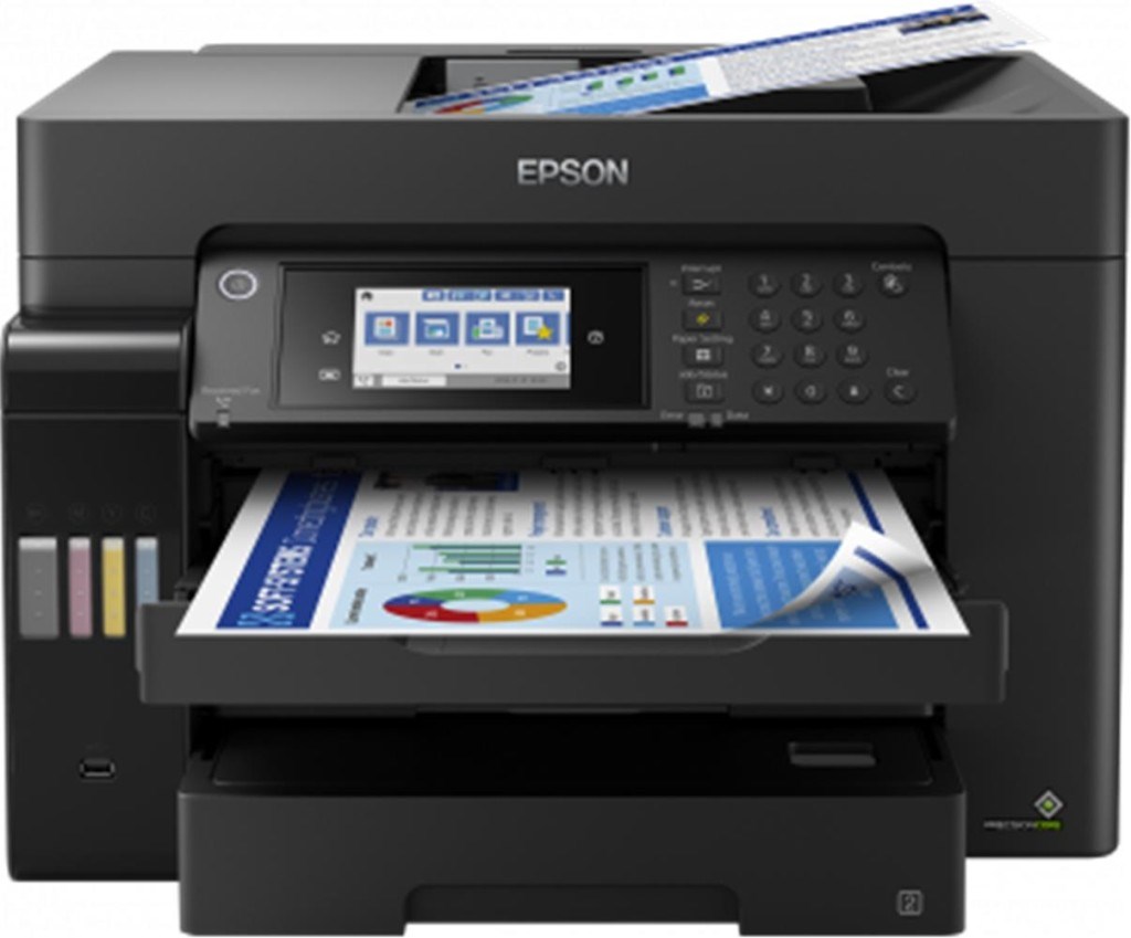 EpsonEpson L15160 MEAF Yazıcı-Tarayıcı-Fotokopi-Faks Renkli Mürekkep Tanklı Yazıcı A38715946667188