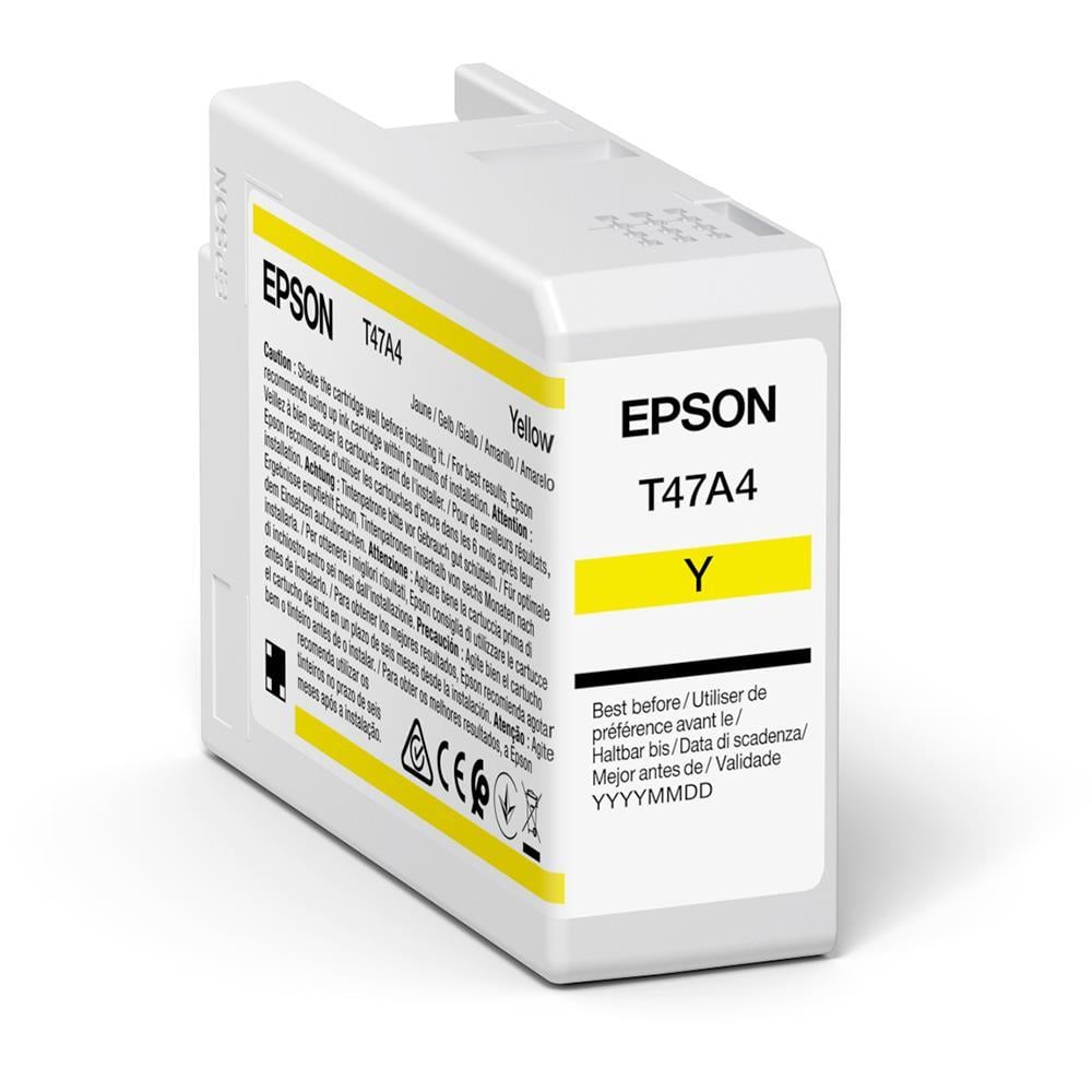 EpsonEpson Singlepack Yellow T47A4 UltraChrome Pro Original Yellow Epson SureColor SC-P900 1 pc(s) (C13T47A400)T47A4