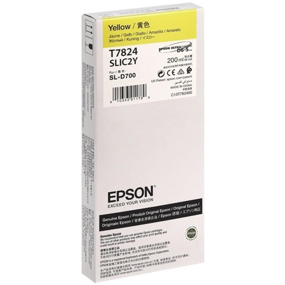 EpsonEPSON SURELAB SL-D700 YELLOW MÜREKKEP C13T78240N8715946728452