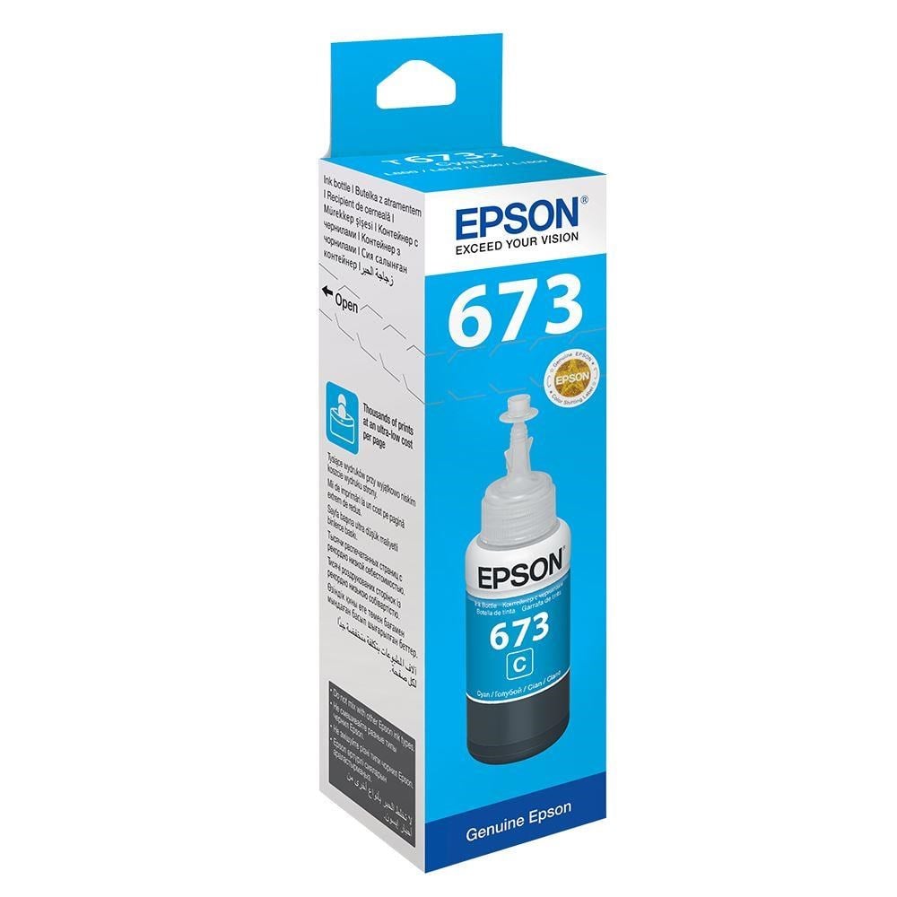 EpsonEpson T6732 Cyan Mavi Şişe Mürekkep T67324A8715946495309