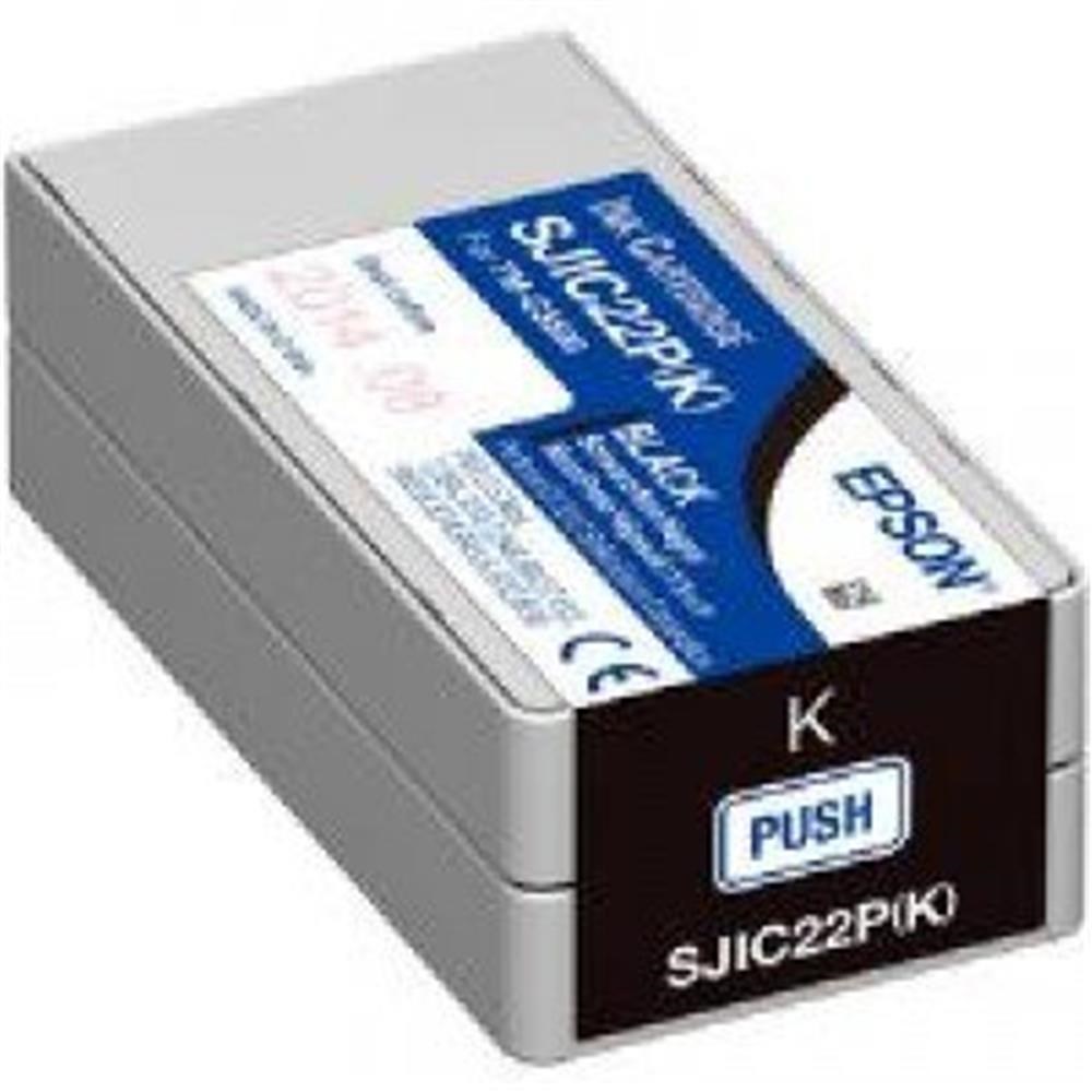 EpsonEpson TM-C3500 Black Siyah Mürekkep Kartuş SJIC22P(K) S0206018715946534251