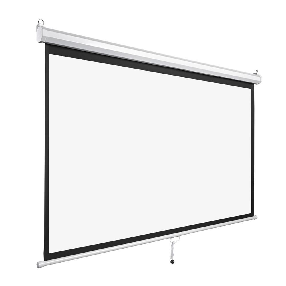EVERESTEverest MPP-180 180-180cm Arkası Siyah Fonlu Storlu Projeksiyon Perdesi8680096135255
