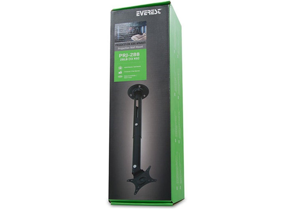 EVERESTEverest PRJ-288 30-60cm Teleskopik Projeksiyon Askı Aparatı8680096086373