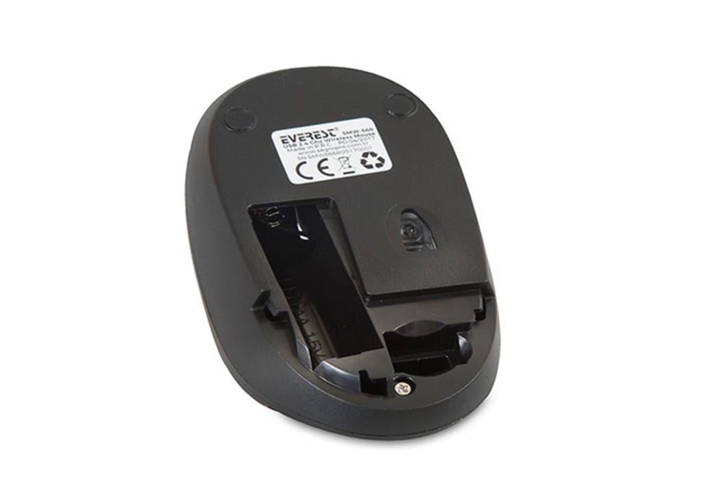 EVERESTEverest SMW-666 Kırmızı USB 2.4 GHZ Optik Kablosuz Mouse 1500Dpı8680096045868