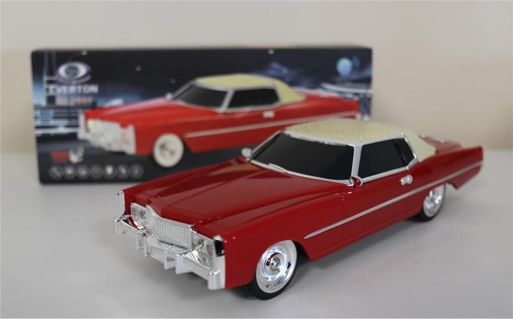 EVERTONEVERTON RT-1941 Kırmızı Bluetooth Fm-Usb-Tf-Aux Şarjlı Nostaljik Radyo8698521888751