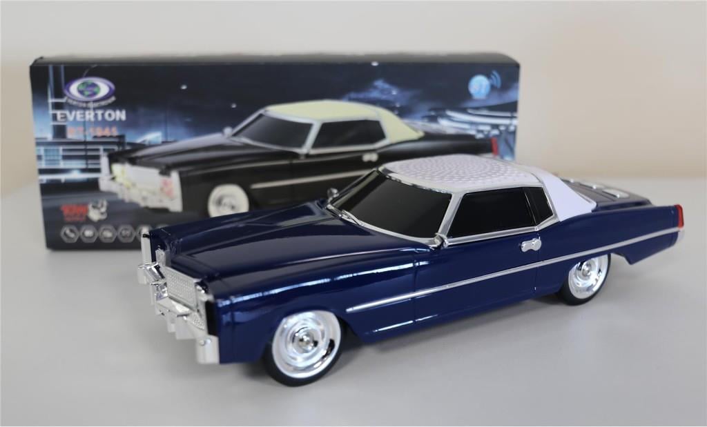 EVERTONEVERTON RT-1941 Lacivert Arabalı  Bluetooth Fm-Usb-Tf-Aux Şarjlı Nostaljik Radyo8698521888737