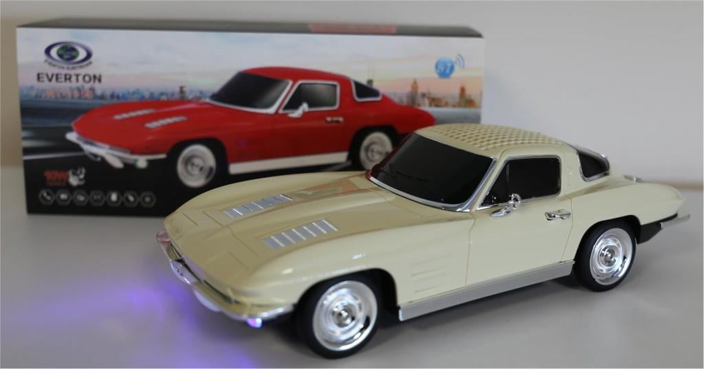 EVERTONEVERTON RT-1956 Bej Arabalı  Bluetooth Fm-Usb-Tf-Aux Şarjlı Nostaljik Radyo8698521889352