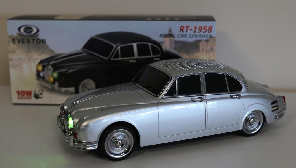 EVERTONEVERTON RT-1958 Gümüş (Silver) Arabalı  Bluetooth Fm-Usb-Tf-Aux Şarjlı Nostaljik Radyo8698521889314