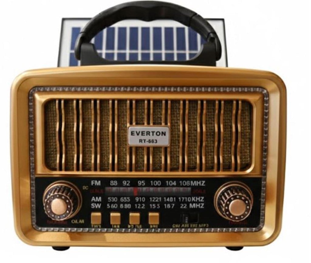 EVERTONEverton RT-683  Bluetooth Usb-Micro Sd Nostaljik Radyo7453003090683