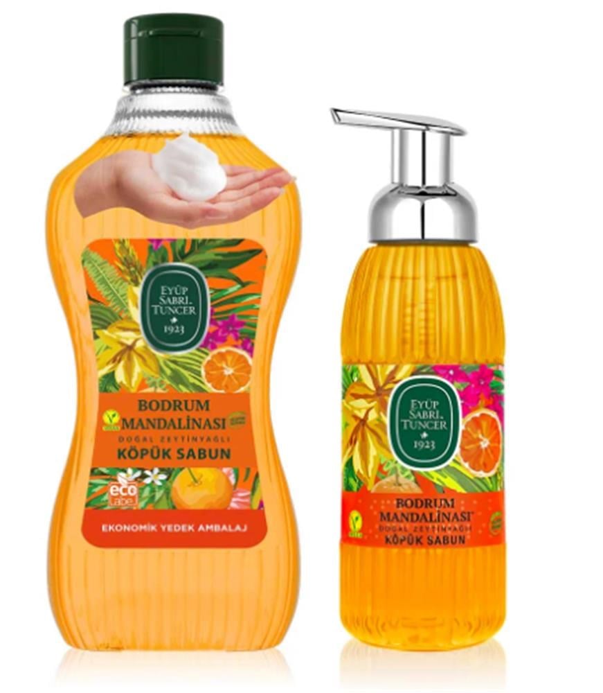 EYÜP SABRİ TUNCEREyüp Sabri Tuncer 1,5 lt+500 ml Bodrum Mandalina  Köpük Sabun8691685027332