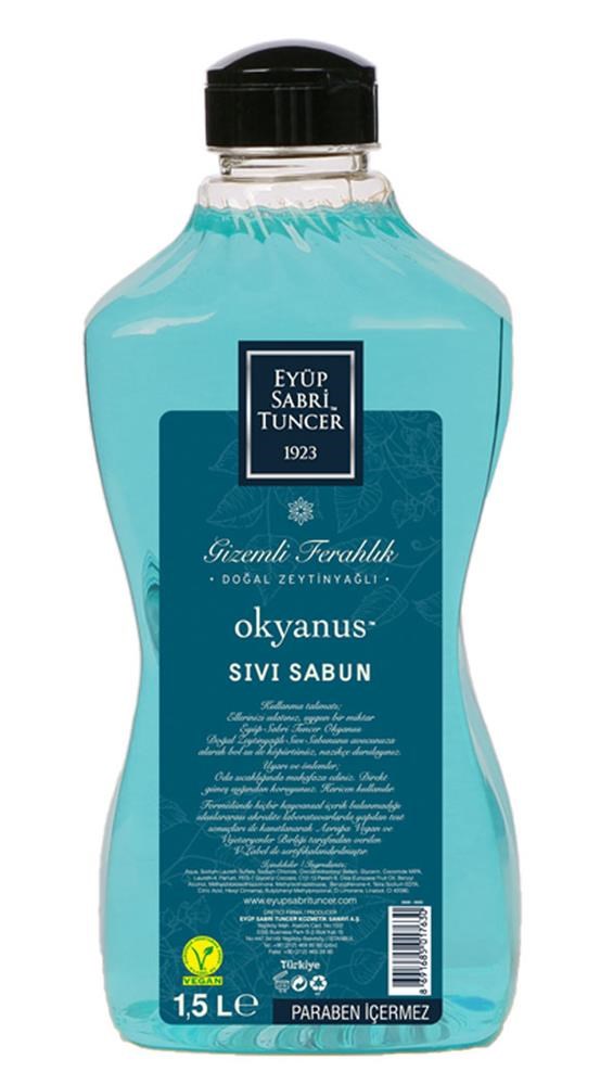 EYÜP SABRİ TUNCEREyüp Sabri Tuncer 1,5lt Okyanus  Sıvı Sabun Doğal Zeytinyağlı8691685017630