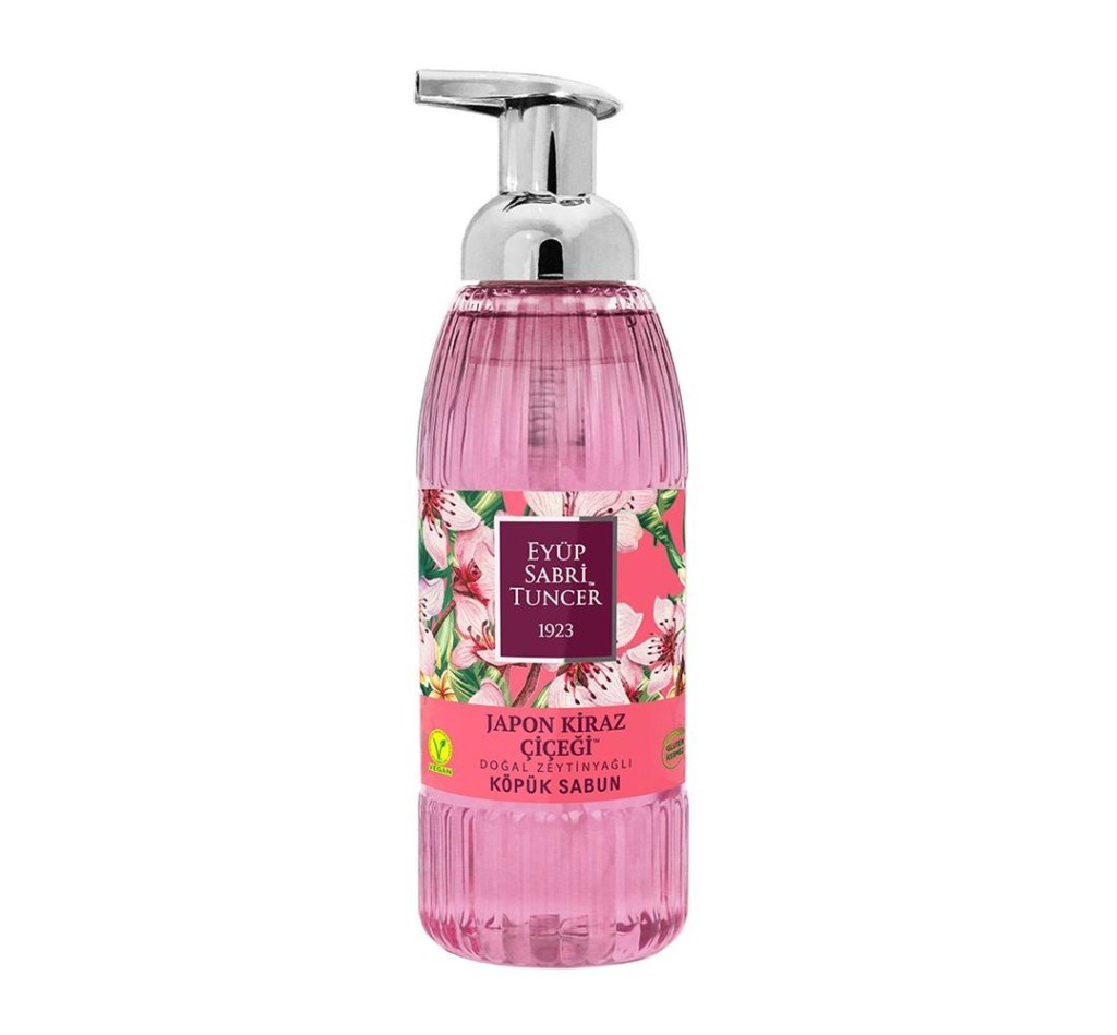 EYÜP SABRİ TUNCEREyüp Sabri Tuncer 500ml Köpük Japon Kiraz Sabun Pet Şişe8691685020708