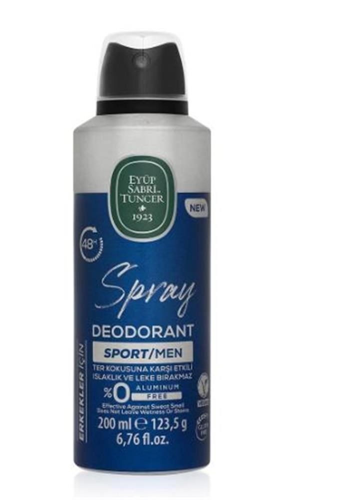 EYÜP SABRİ TUNCEREyüp Sabri Tuncer Sport - Erkek Sprey Deodorant 200 ml8691685027516