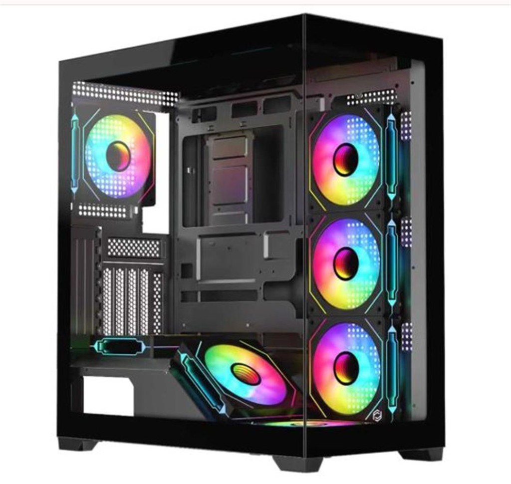 FRİSBYFrisby FC-9565G GDOMINATOR 650w 80+ Gaming Kasa 7x ARGB Fan6903495657954