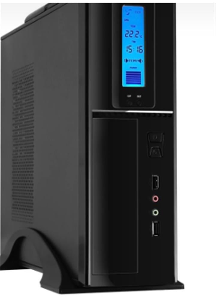 FRİSBYFrisby FC-S6040B USB 300W Matx Slim Tower Kulplu Kasa - Dijital Gösterge5604004620124