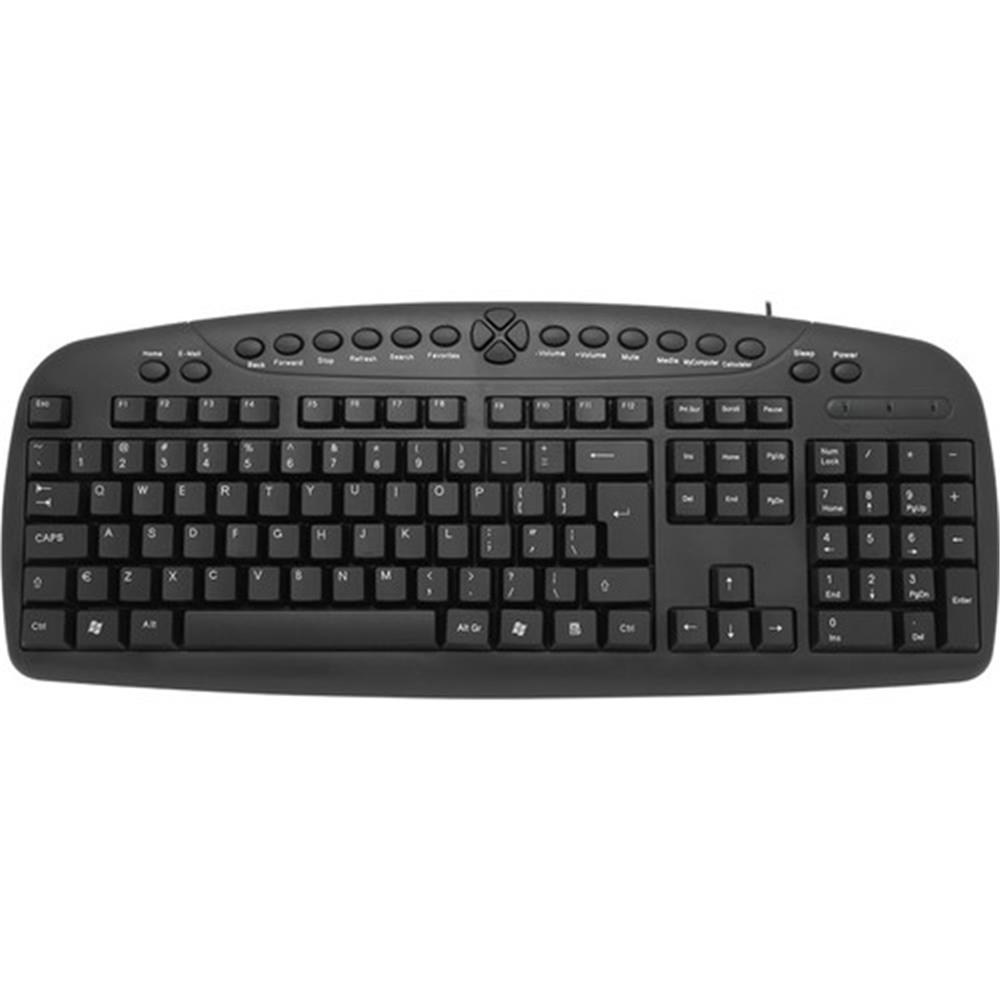 FRİSBYFrisby FK-130EU İngilizce Q Usb Kablolu Siyah Klavye8697130442125