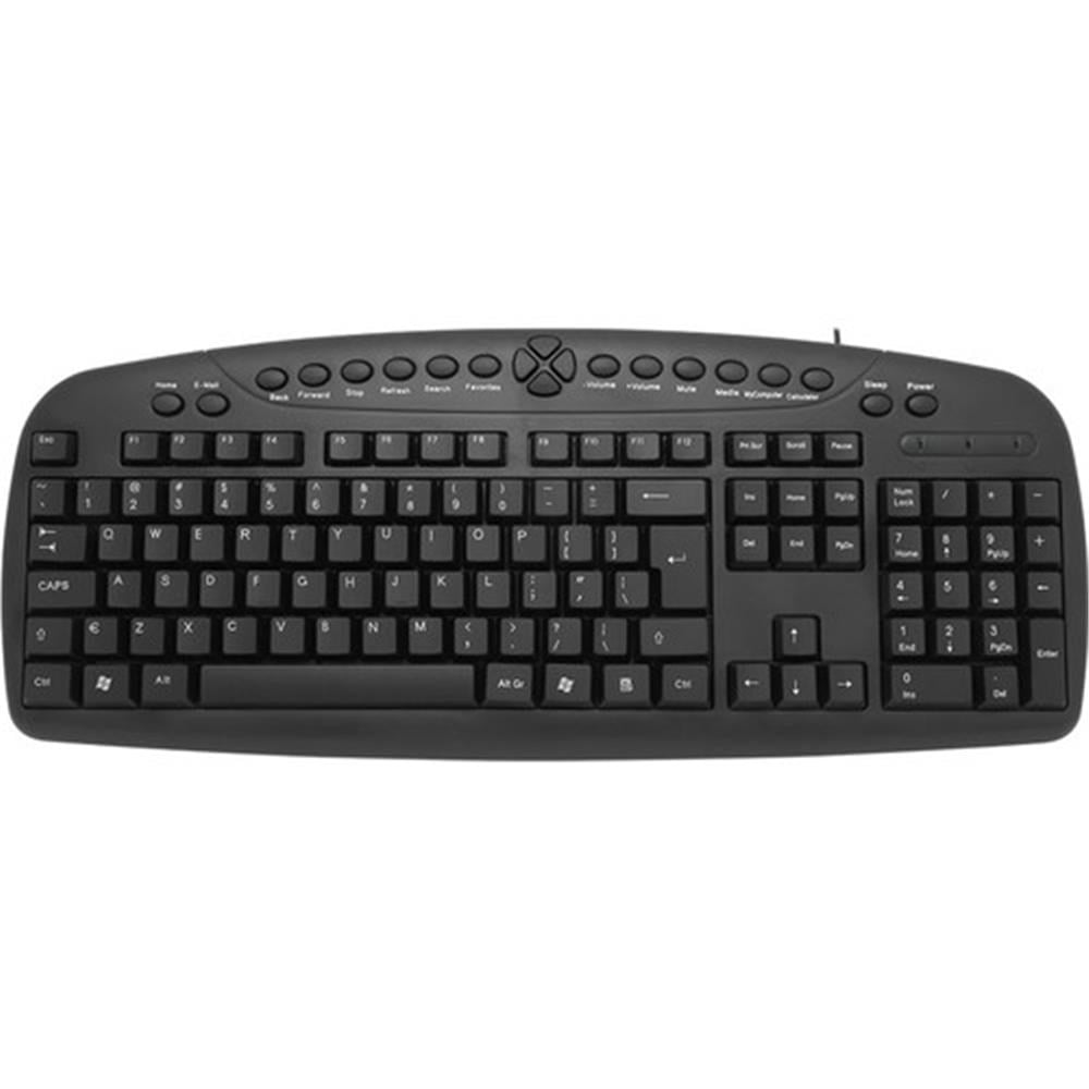 FRİSBYFrisby FK-130EU İngilizce Q Usb Kablolu Siyah Klavye8697130442125