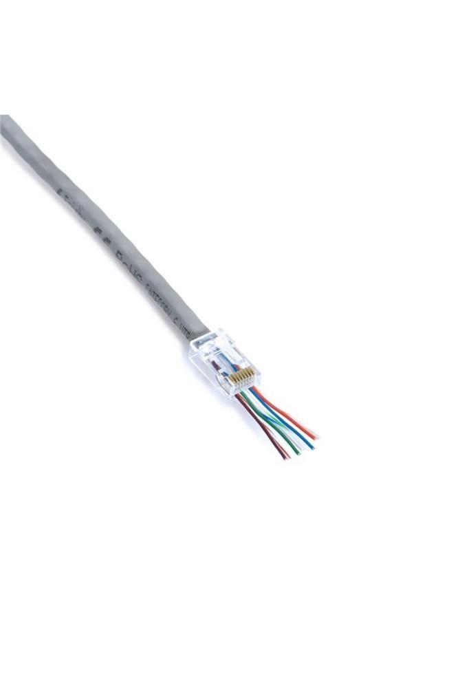 FRİSBYFRISBY FNW-RJ4528N RJ-45 Cat 6 Yeni Nesil Delikli Konnektör 100lü Kutulu6903445289303