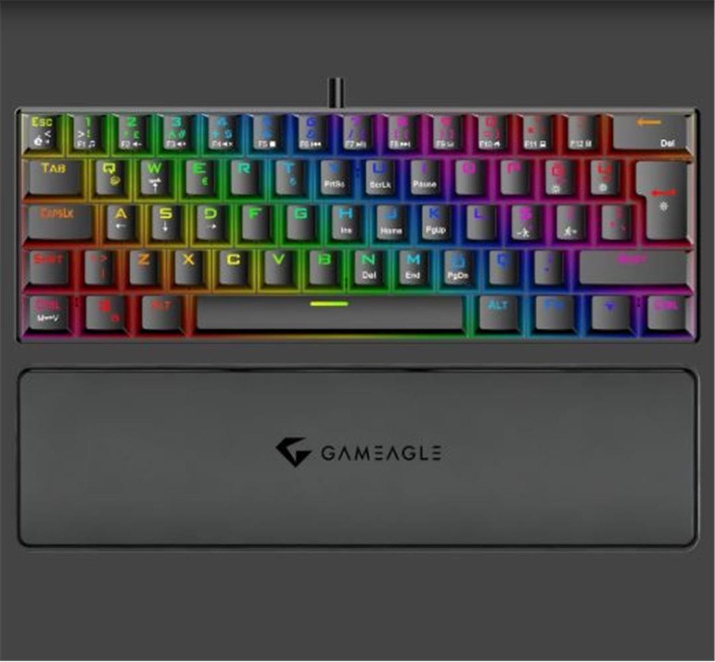 EVERESTGameagle GE2020 Helıos RGB Kablolu Tr Layout Mekanik Siyah Oyuncu Klavyesi8683783020209