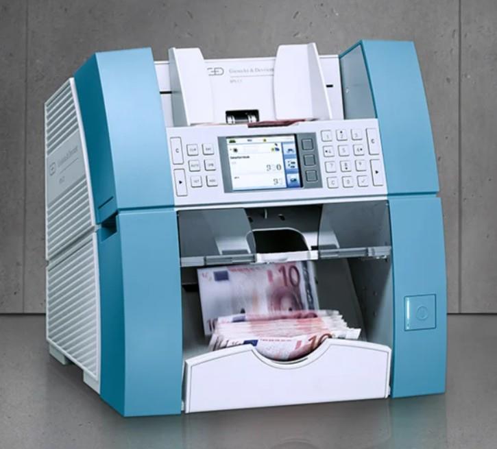 Giesecke+DevrientGiesecke+Devrient BPS C1S Profesyonel Banknot Sayma ve Tanıma Makinesi, 32 Ülke Para Birimi, Çek OkumaBPS C1S