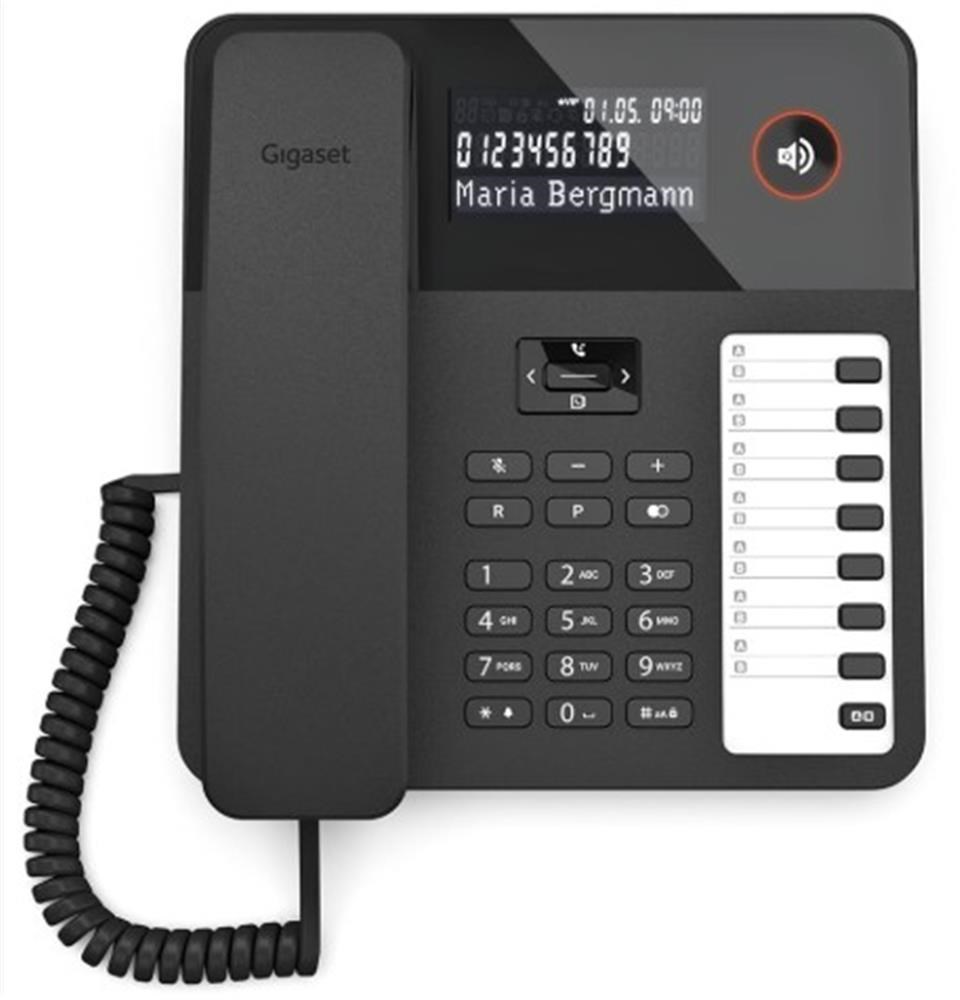 GİGASETGigaset DESK 600 Siyah Masaüstü Telefon4250366868936
