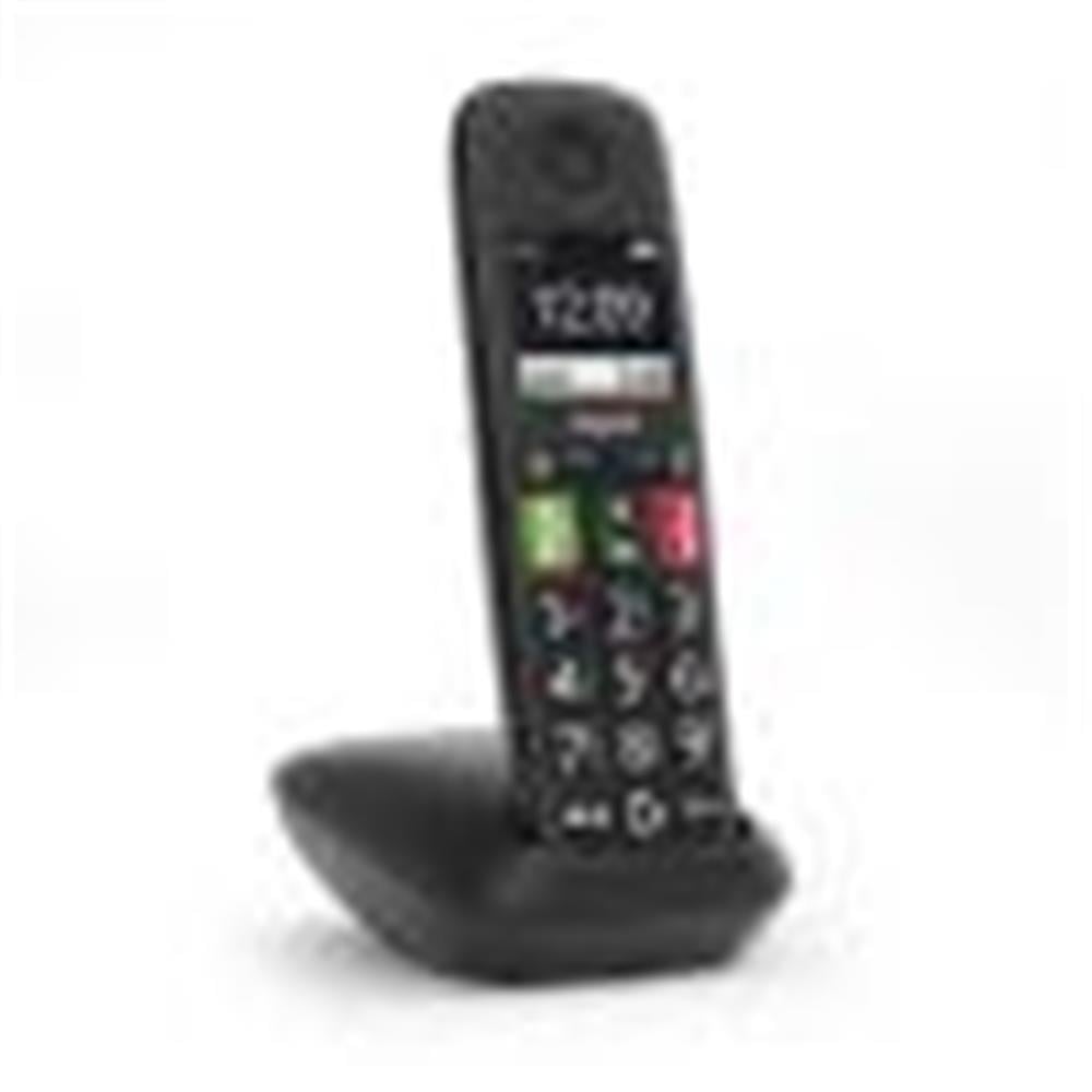 GİGASETGigaset E290 Geniş Ekran Siyah Telsiz Dect Telefon4250366860992