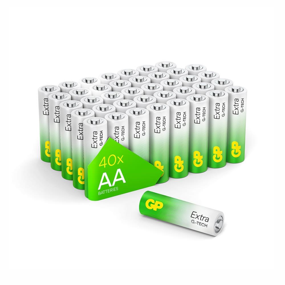 GPGp R6 AA Boy Extra Alkalin Kalem Pil 40lı Paket GP15AXETA21-2ECSWC404891199178986