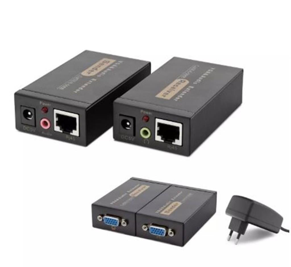 HADRONHadron Hdx1318 100M Vga + Audio Extender 1920×1440 @ 60Hz  Siyah8680469033706