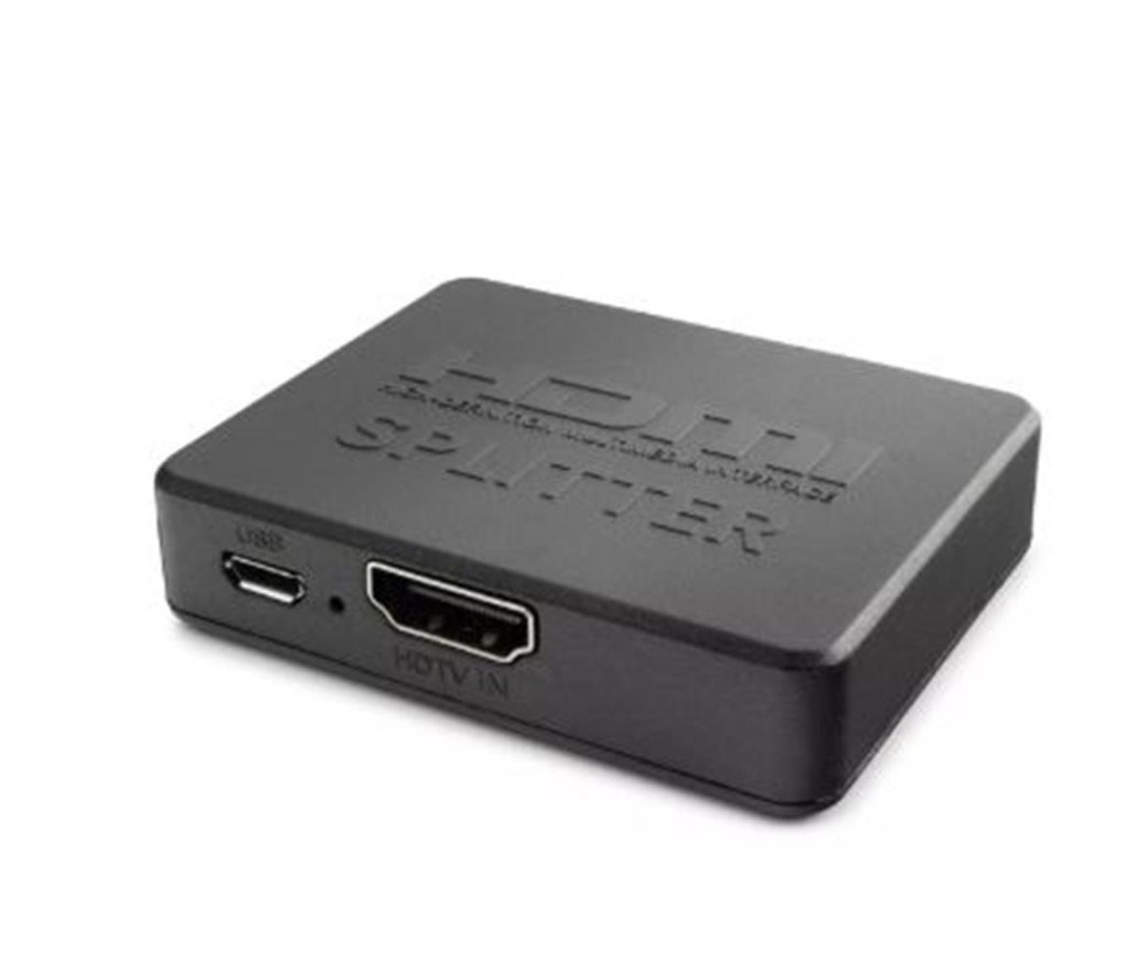 HADRONHadron Hdx1371 2Port Splitter 4K-20 With Usb Power Cable8680469043682