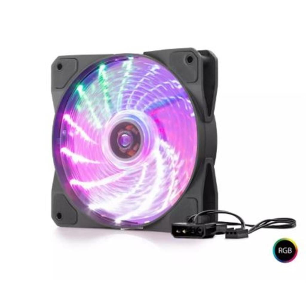 HADRONHadron Hdx1519 12cm Kasa Fanı Performans 4Pin Rgb Siyah8680469038381