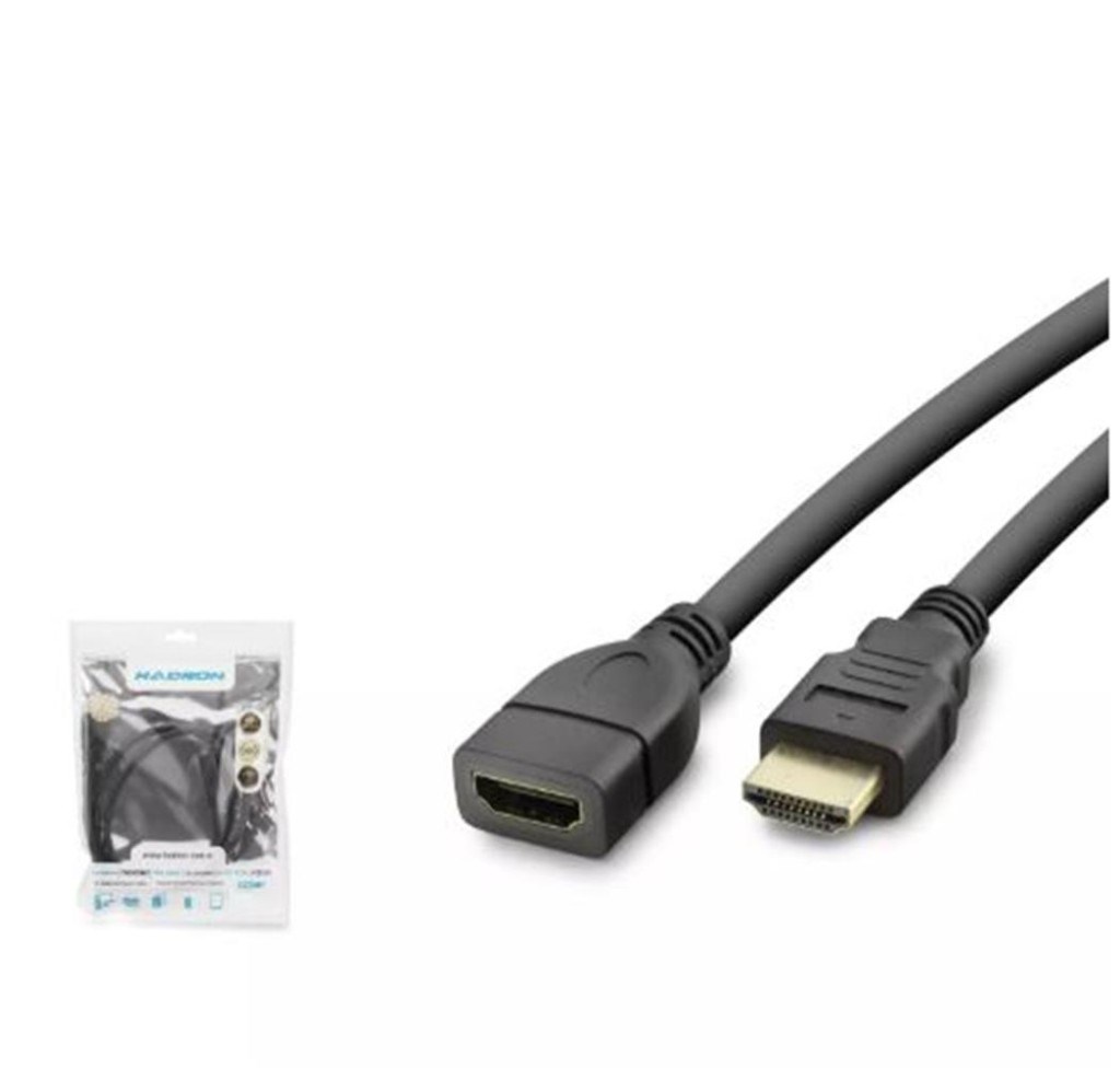 HADRONHadron Hdx2043 1m Hdmi To Hdmi F Kablo Pvc  Siyah8680469036691