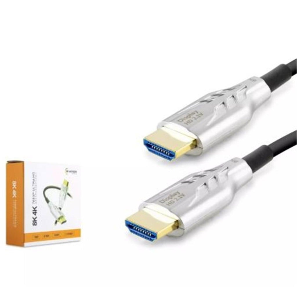 HADRONHADRON HDX2047 HDMI KABLO PVC 8K 60HZ 2.1V OPTIC OD8.0 10M SİYAH8680469038565