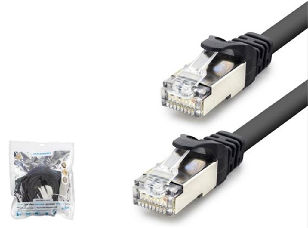 HADRONHadron Hdx5093 Cat7 Kablo 1000Gbt 250Mhz 5M Siyah8680469042203