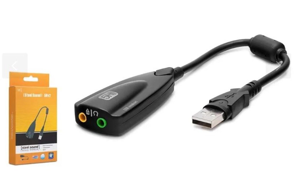 NODARHADRON HDX5254 USB Harici Ses Kartı 7.1 Siyah8680469028214