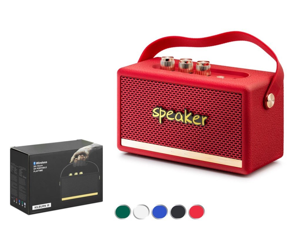 HADRONHadron KILBURN3MAVİ Bluetooth Nostalji Speaker168-103-72MM8680469037391
