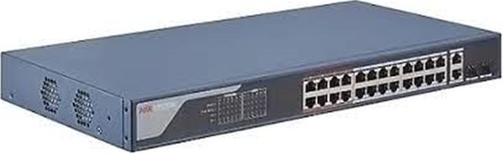 HIKVISIONHikvision DS-3E1326P-EI 24 Port 10-100-1000 Mbps Gigabit Switch 370W6942160495774