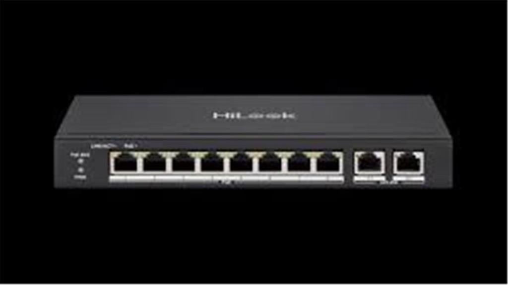 HİLOOKHilook NS-0310P-60(B) 10 Port 2 Port 10-100-1000 Gigabit 8 Port 10-100 Poe 60W Switch6941264081814