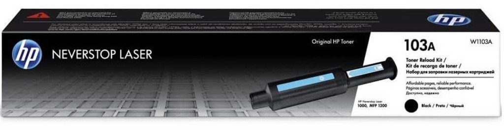 HPHP 103A Black Siyah 2.500 Sayfa NeverStop Tanklı Yazıcı Toneri W1103A193015553248