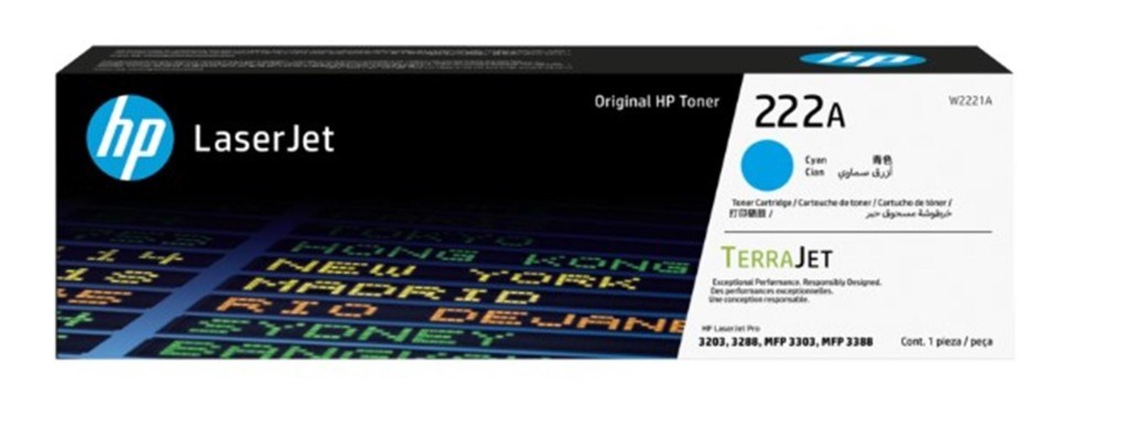 HPHp 222A Cyan Mavi 1.200 Sayfa Toner W2221A195161016363