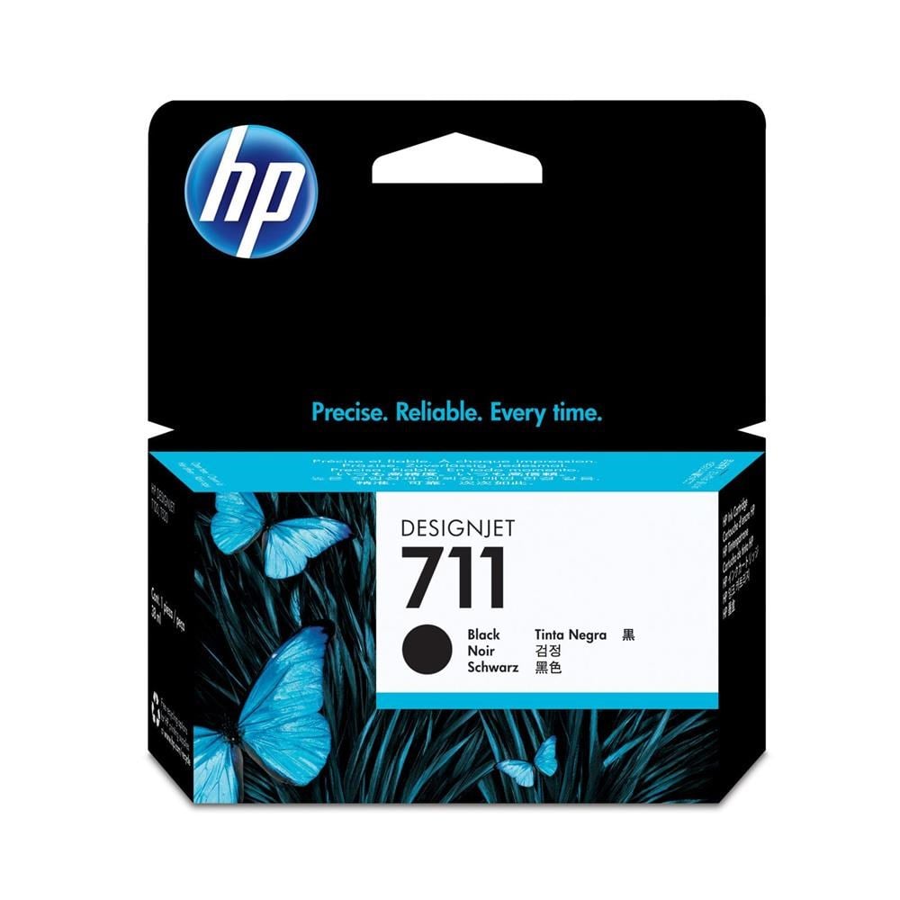 HPHP 711 Black Siyah 38ML Plotter Kartuşu CZ129A886112890667