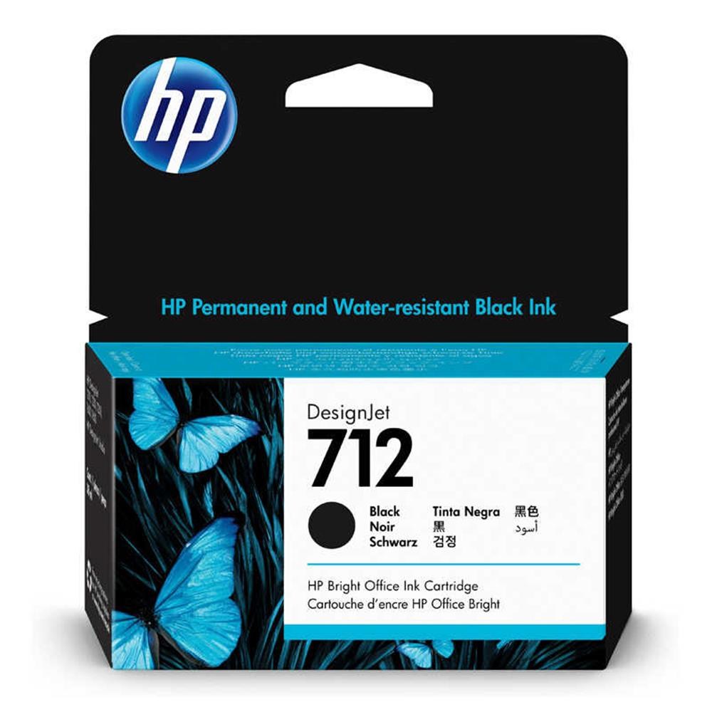 HPHP 712 Black Siyah 38ML Plotter Kartuşu 3ED70A193905352845