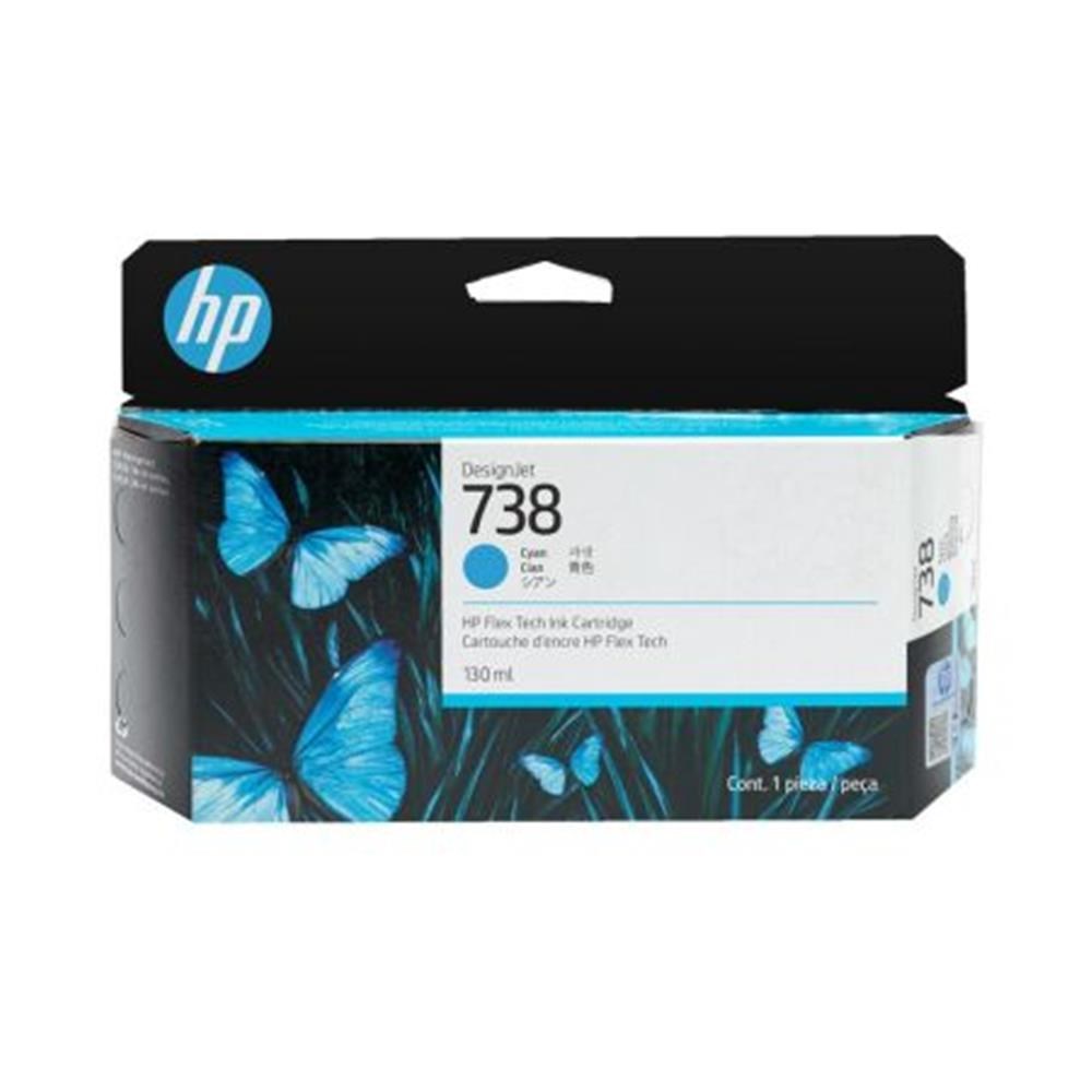 HPHP 738 Cyan Mavi 130ML Plotter Kartuşu 498N5A196068358860