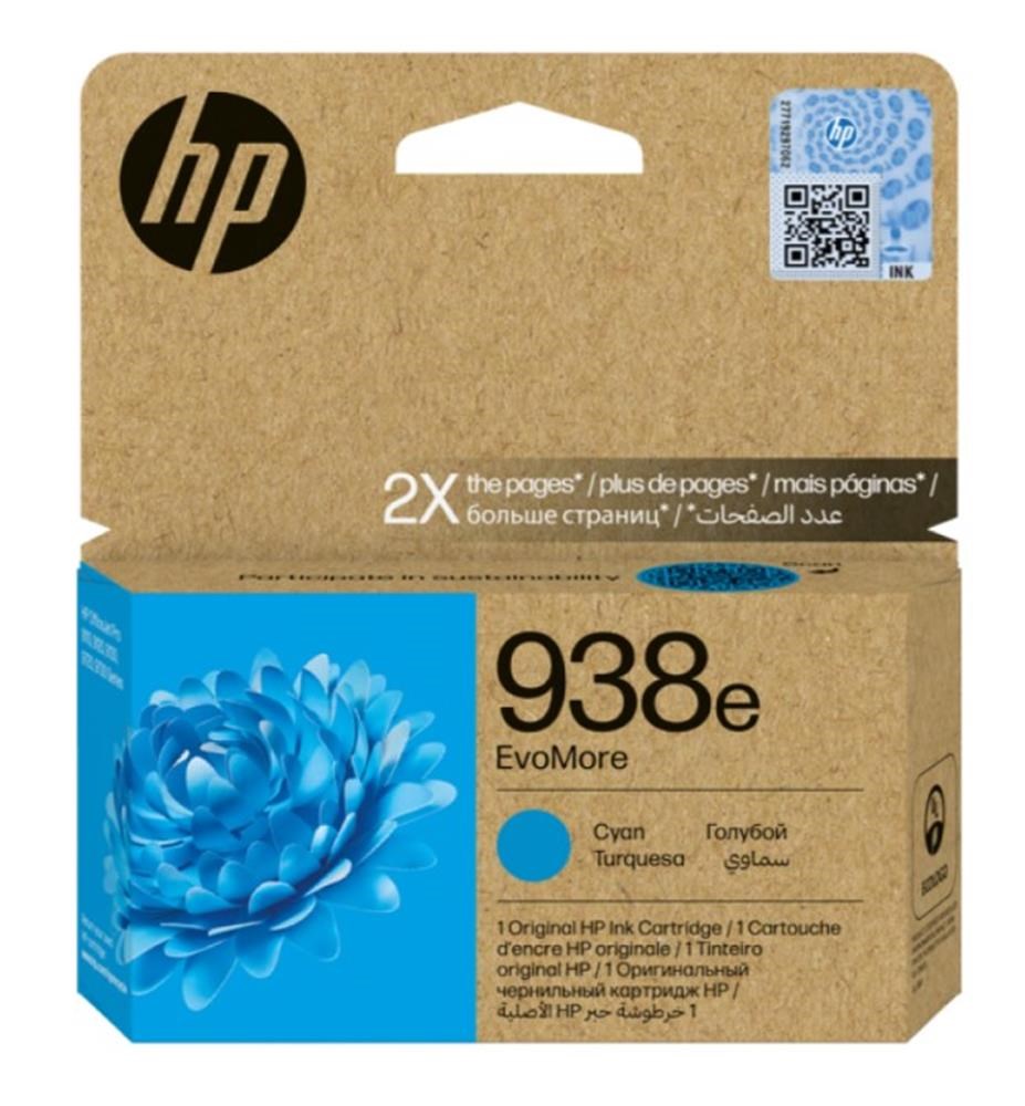 HPHP 938e Cyan Mavi Yüksek Kapasite Kartuş 4S6X9PE196548611225
